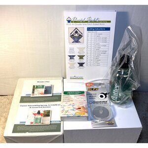 Flatter Smoothing Spray Wild Mint Clover Wonder Pins Block Pattern Olaf Rotary